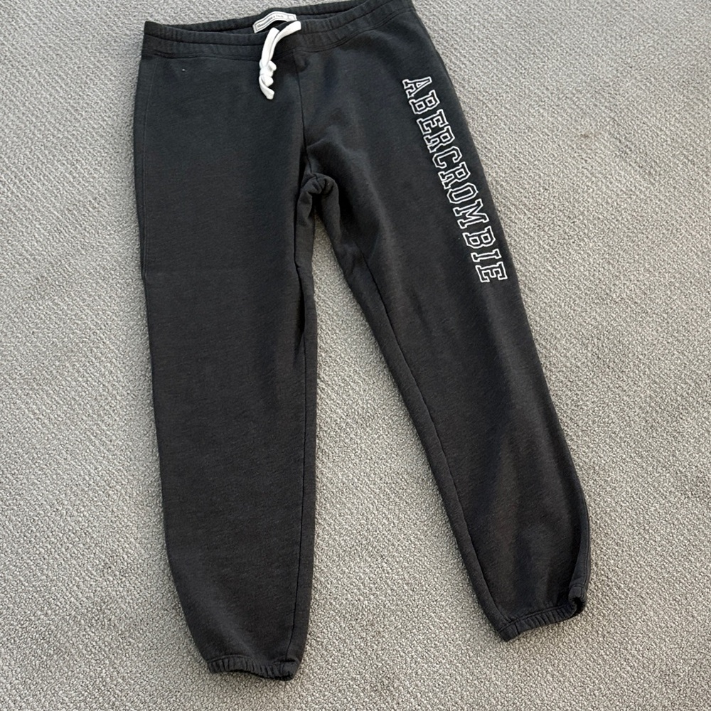 Abercrombie & Fitch Charcoal Joggers